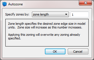 autozoning by zone length